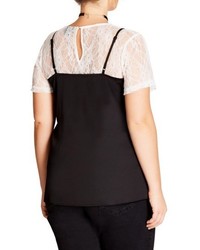 City Chic Lace Top
