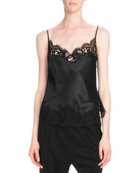 Givenchy Lace Trim Camisole Black