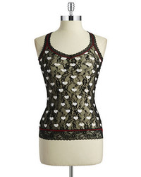 DKNY Patterned Lace Camisole