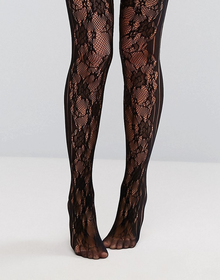 https://cdn.lookastic.com/black-lace-tights/ann-summers-stripe-floral-tights-original-3637357.jpg