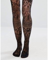 Asos Lace Over The Knee Tights