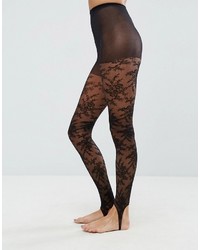 Asos Lace Stirrup Tights