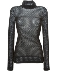 Dolce & Gabbana Lace Knit Sweater