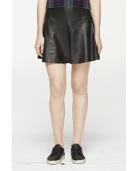 Suki Skirt Black Leather