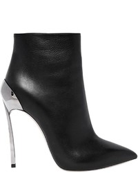 Casadei 120mm Techno Blade Leather Ankle Boots