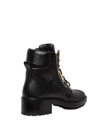 Balmain 40mm Army Leather Ankle Boots