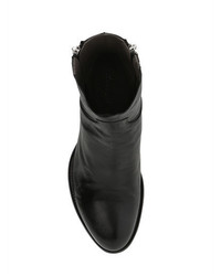 Rocco P. 40mm Zipped Leather Ankle Boots