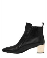 Roger Vivier 45mm Polly Zip Up Leather Ankle Boots