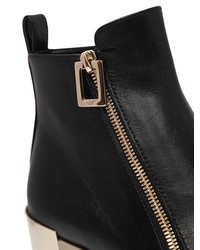 Roger Vivier 45mm Polly Zip Up Leather Ankle Boots