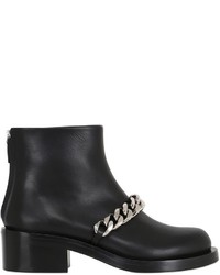 Givenchy 50mm Laura Chained Leather Ankle Boots