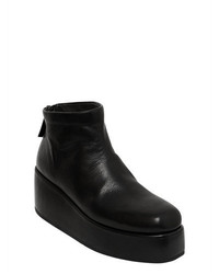Marsèll 60mm Scatola Leather Ankle Boots