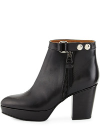 Acne Studios Acne Orbit Tabbed Leather Ankle Boot