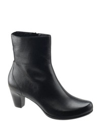 Aetrex Trex Essence Victoria Ankle Boot Black Leather Boots