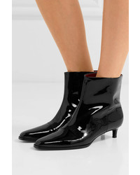 3.1 Phillip Lim Agatha Patent Leather Ankle Boots