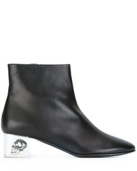 Alexander McQueen Skull Heel Ankle Boots