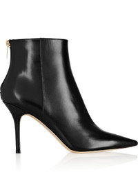 Jimmy Choo Amore Polished Leather Ankle Boots