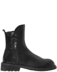 Ann Demeulemeester 30mm Leather Ankle Boots