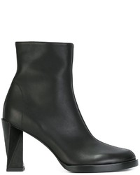 Ann Demeulemeester Twisted Heel Ankle Boots