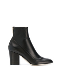 Sergio Rossi Back Zip Ankle Boot