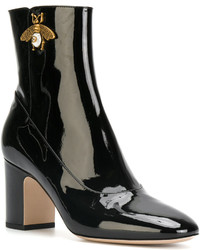 Gucci Bee Ankle Boots