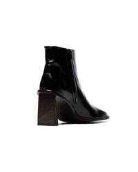 Rejina Pyo Black Alana 70 Patent Leather Boots