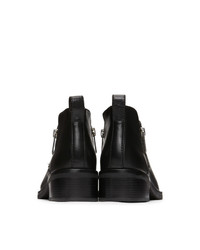 3.1 Phillip Lim Black Alexa Ankle Boots