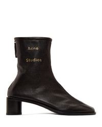 Acne Studios Black Bertine Boots