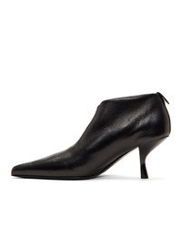 The Row Black Bourgeoise Ankle Boots