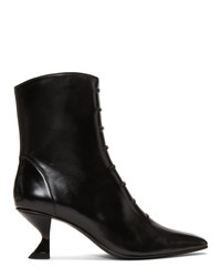 Dorateymur Black Cigarette Closed Kitten Heels