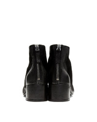 Marsèll Black Cubetto Tronchetto Sandal Boots
