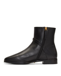 Gucci Black Double G Rosie Boots