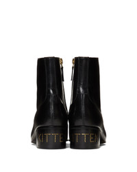 Gucci Black Ebal Ankle Boots