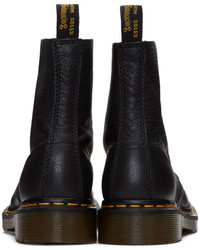 Dr. Martens Black Eight Eye Pascal Boots