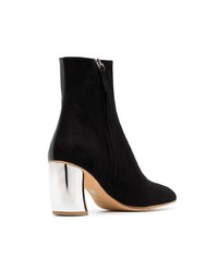 Proenza Schouler Black Half And Half 70 Leather Boots