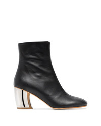Proenza Schouler Black Half And Half 70 Leather Boots