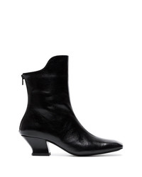 Dorateymur Black Han 50 Leather Ankle Boots