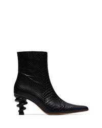 Kalda Black Island 70 Twisted Heel Leather Boots