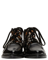 Toga Pulla Black Lace Up Boots