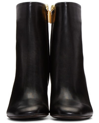 Rosetta Getty Black Leather Ankle Boots