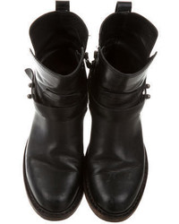 Rag & Bone Black Leather Ankle Boots
