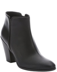 Giuseppe Zanotti Black Leather Daddy Zip Ankle Boots