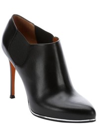 Givenchy Black Leather Elia Ankle Booties