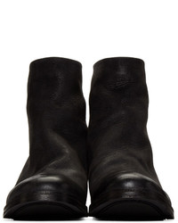 Marsèll Black Leather Listo Boots