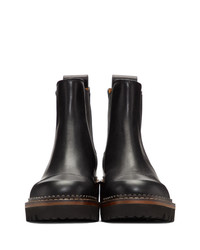 See by Chloe Black Mallory Boots