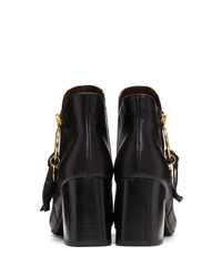 See by Chloe Black Medium Louise Ankle Boots