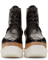 Stella McCartney Black Platform Elyse Boots