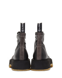 MM6 MAISON MARGIELA Black Pull On Ankle Boots