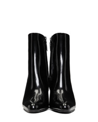 Balenciaga Black Round Boots