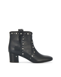 Laurence Dacade Black Star Stud 55 Ankle Boots