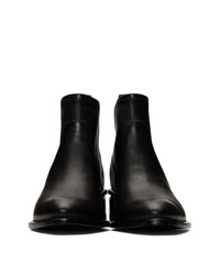 Alexander Wang Black Stretch Kori Boots